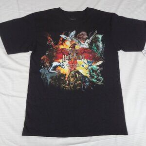 NWT UNIVERSAL WIZARDING WORLD HARRY POTTER DOBY SNAKE BLACK MEDIUM T-SHIRT L368